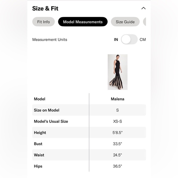 Line & Dot Kelli Pleat Sweater Dress | Black and Nude | Small | out of stock - Picture 8 of 9